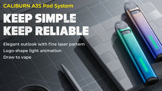 Caliburn A3S Pod Kit – Sleek, Powerful & Affordable | Shop Now!