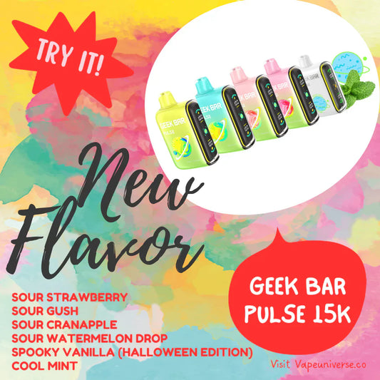 Geek Bar Pulse 15K New Sour
