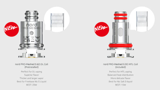 How to Choose Between SMOK Nord Pro 0.9 vs 0.6 Coils for Flavor & Clouds