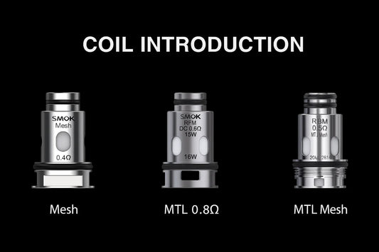 SMOK RPM Pod Kit Coil Guide Mesh Vs MTL Explained