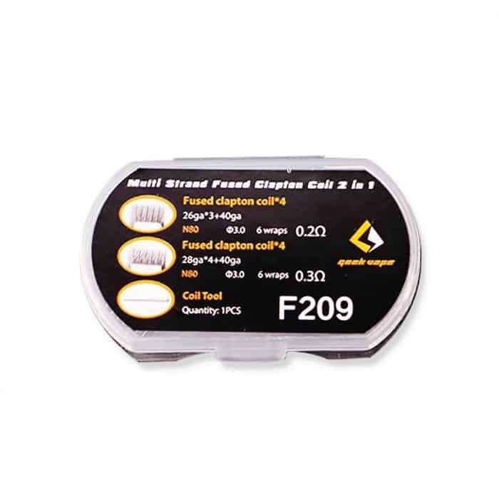 Geek Vape Multi Strand Fused Clapton Coil (F209)