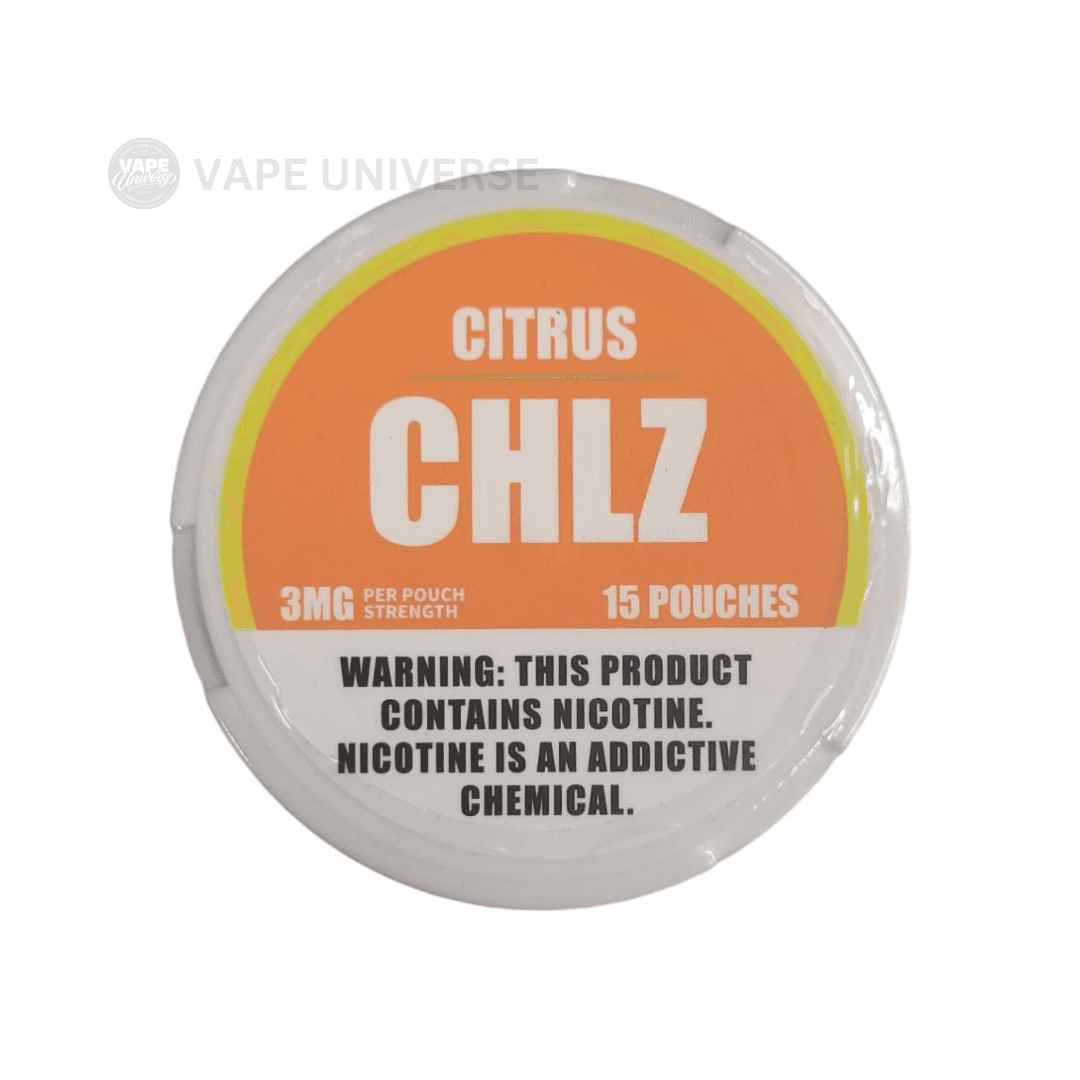 chlz nicotine pouches citrus 3mg