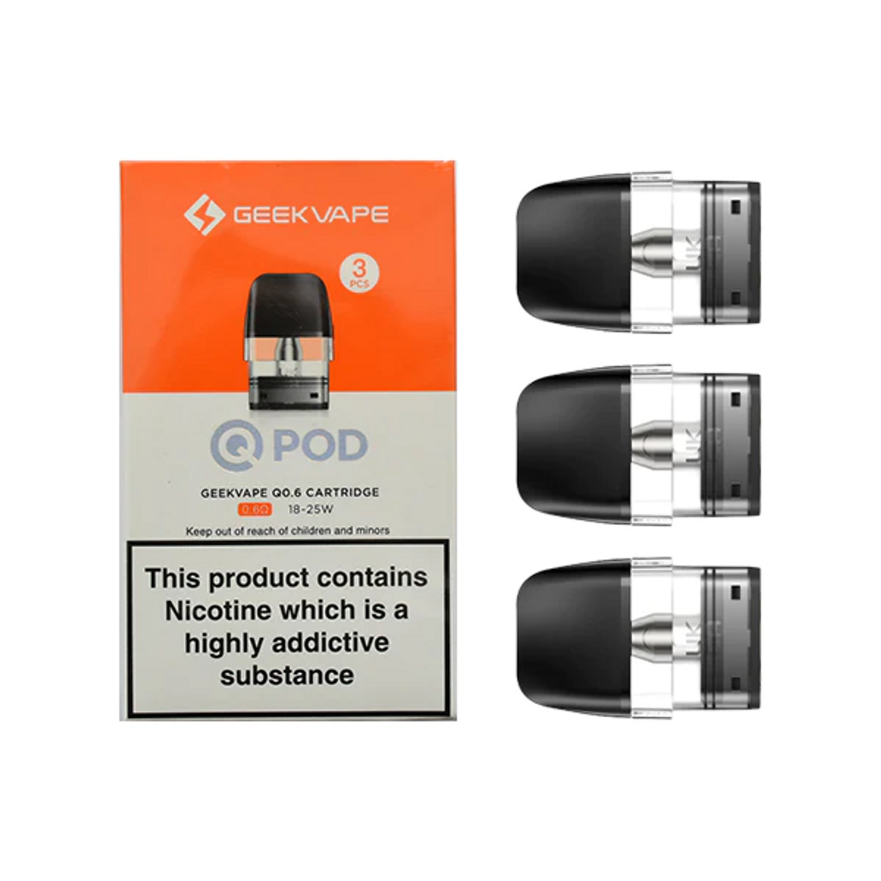 Lowest-price Geek Vape Q Replacement Pod Cartridge