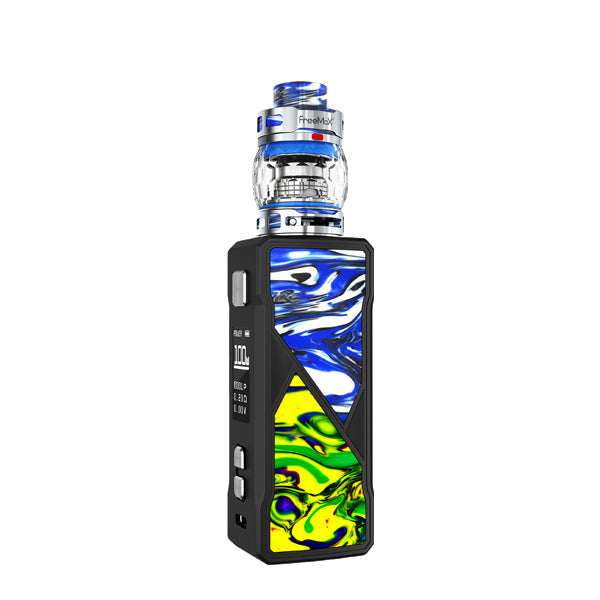 cheapest-FREEMAX MAXUS 100W KIT-Blue-Green-Map