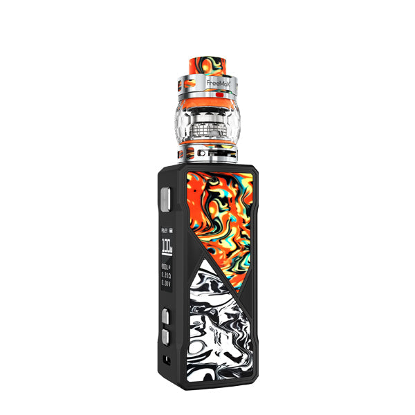 cheapest-FREEMAX MAXUS 100W KIT-Orange-Black-Map