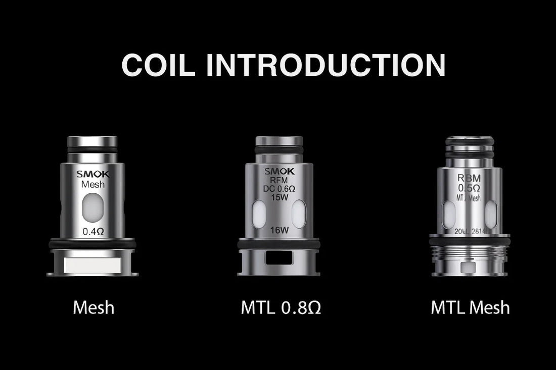 SMOK RPM Pod Kit Coil Guide Mesh Vs MTL Explained
