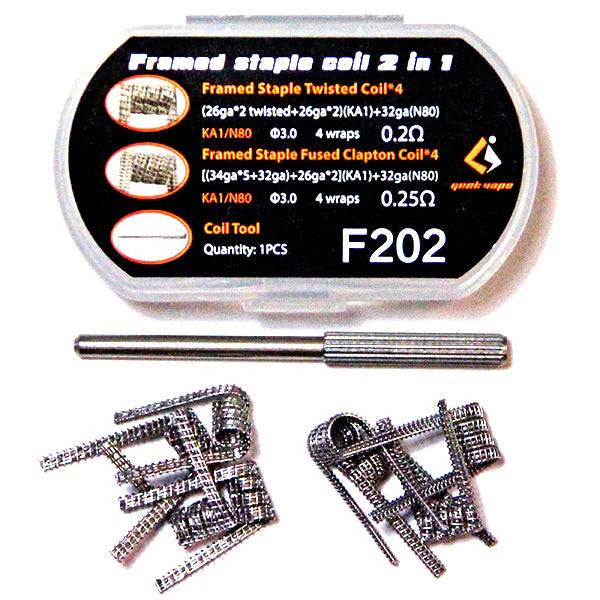 Geek Vape Rebuildable Prebuilt Coils RDA Premium Coils Geek Vape Rebuildable Prebuilt Coils RDA Premium Coils