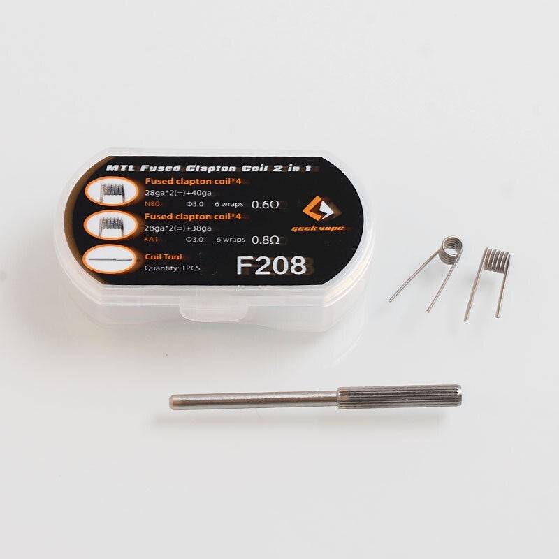 Geek Vape Rebuildable Prebuilt Coils RDA Premium Coils Geek Vape Rebuildable Prebuilt Coils RDA Premium Coils
