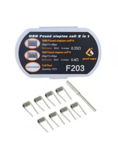 Geek Vape Rebuildable Prebuilt Coils RDA Premium Coils Geek Vape Rebuildable Prebuilt Coils RDA Premium Coils