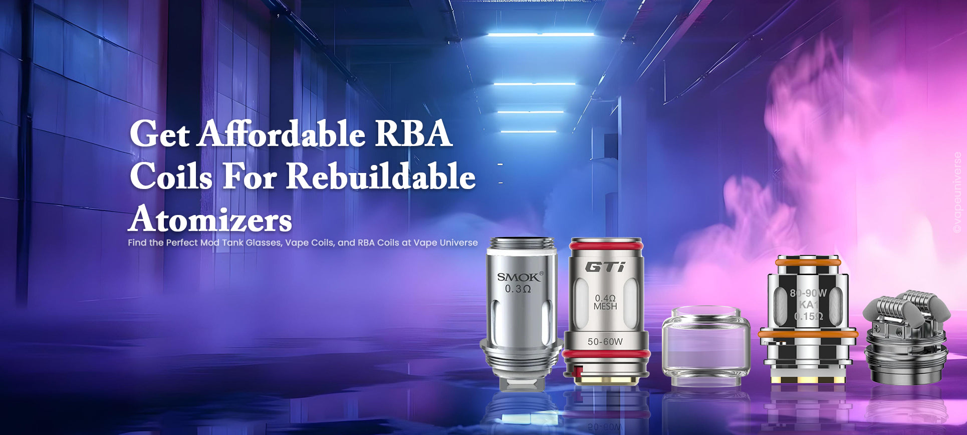 Get Affordable Coils RBA Coils and accessories For Rebuildable Atomizers