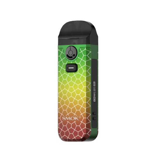 SMOK nord 4 80W Pod Kit - RASTA GREEN ARMOR